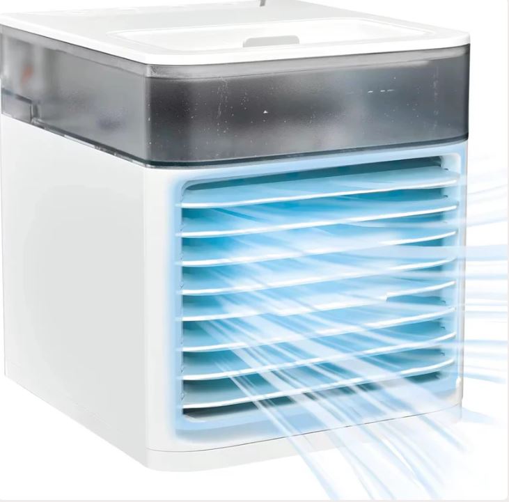Mini Climatiseur Portable – Refroidit, Humidifie & Purifie l’air