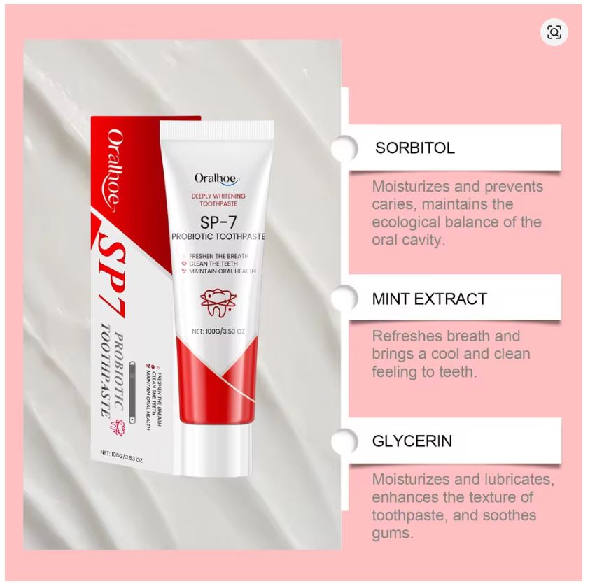 Dentifrice Probiotique SP-7
