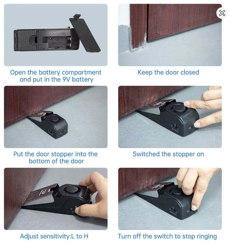 Alarme Anti-cambriolage Intelligente pour Porte