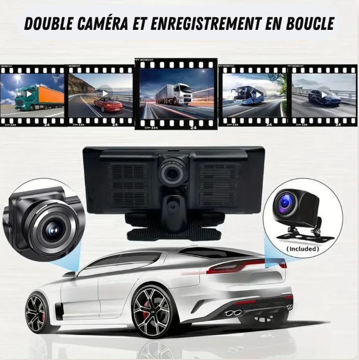 Écran CarPlay avec Caméra Embarquée | La Technologie Suprême®
