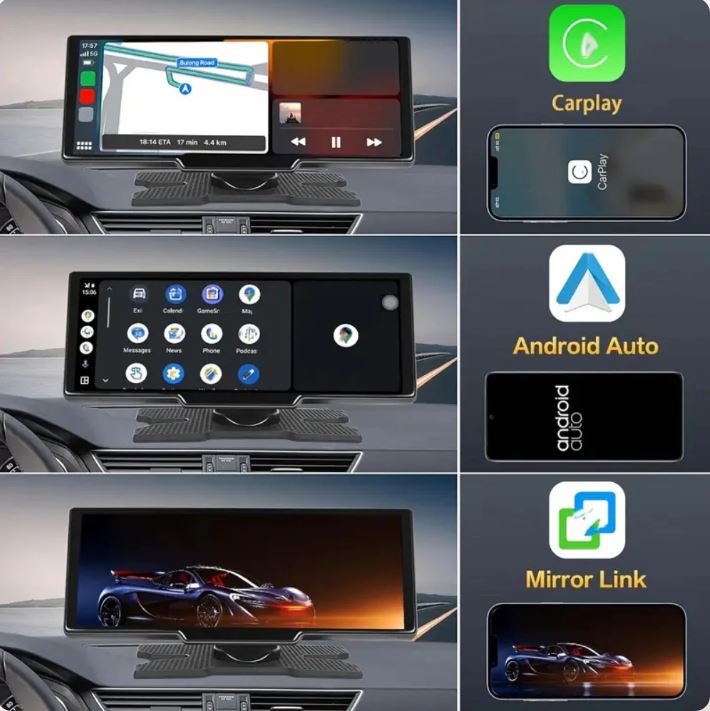 Écran CarPlay avec Caméra Embarquée | La Technologie Suprême®
