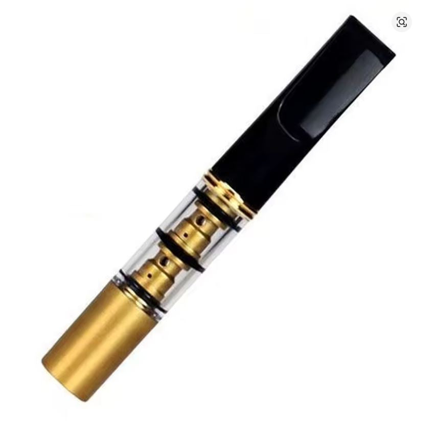 Lot de 5 embouts buccaux réutilisables pour réduire la fumée et la cire de tabac, accessoires pour fumeurs, filtre à cire de tabac, soins bucco-dentaires, pour la purification du tabac et des cigarettes