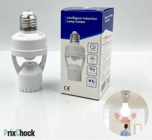 Douille Lampe avec Détecteur de Mouvement