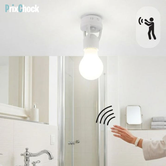 Douille Lampe avec Détecteur de Mouvement