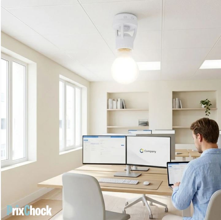 Douille Lampe avec Détecteur de Mouvement