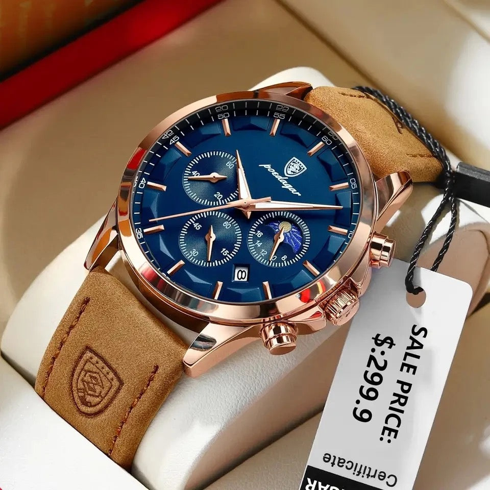Montre Poedagar P928: L'Élégance Intemporelle au Masculin