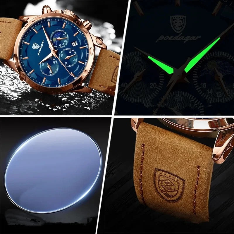 Montre Poedagar P928: L'Élégance Intemporelle au Masculin