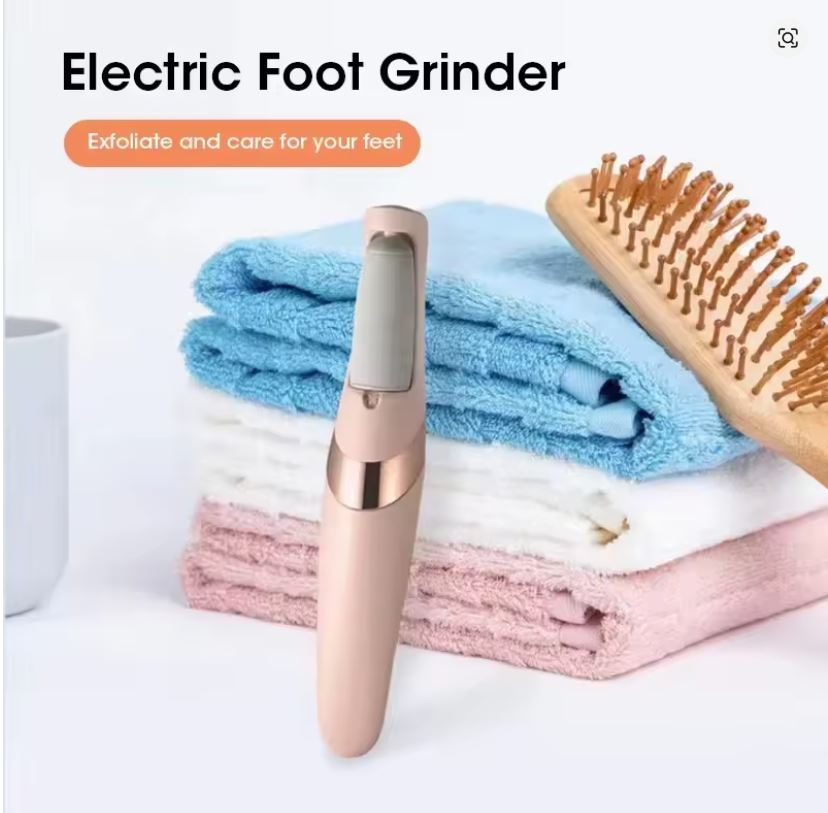 Lime À Pied Électrique Pour Nettoyage De La Peau Dure Et Morte De Talons Et Ongles À 2 Rouleau