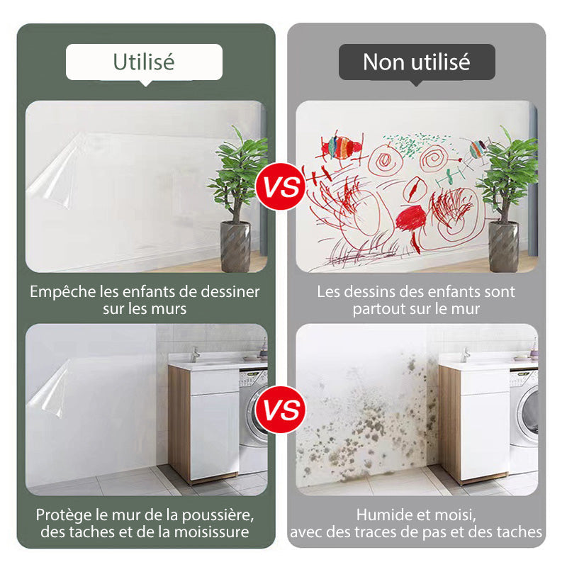 Film de Protection Murale Invisible Anti-Taches