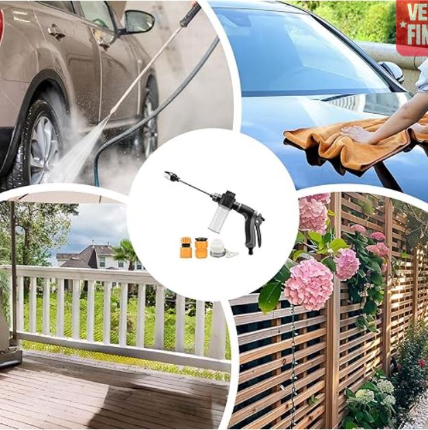 Pistolet de Lavage Haute Pression Portable