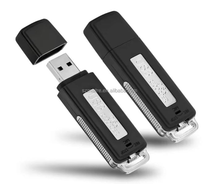 Clé USB Enregistreur Intelligent : Pour Réunions, Cours et Surveillance Discrète