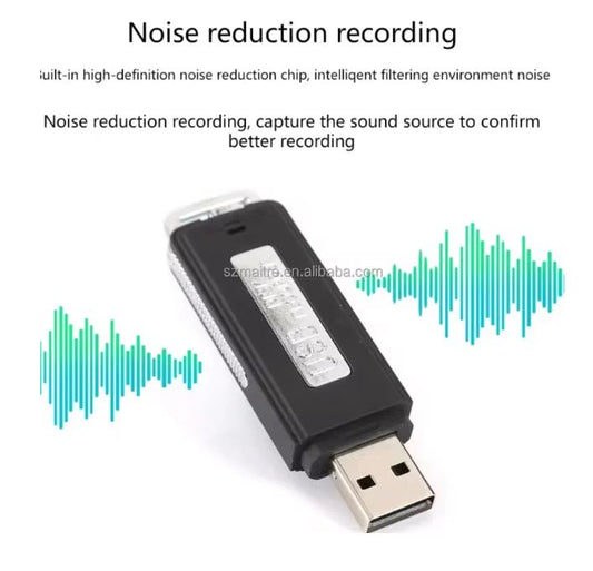 Clé USB Enregistreur Intelligent : Pour Réunions, Cours et Surveillance Discrète